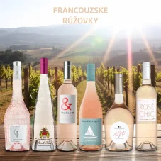 Kolekce francouzské růžovky 6x0,75l
