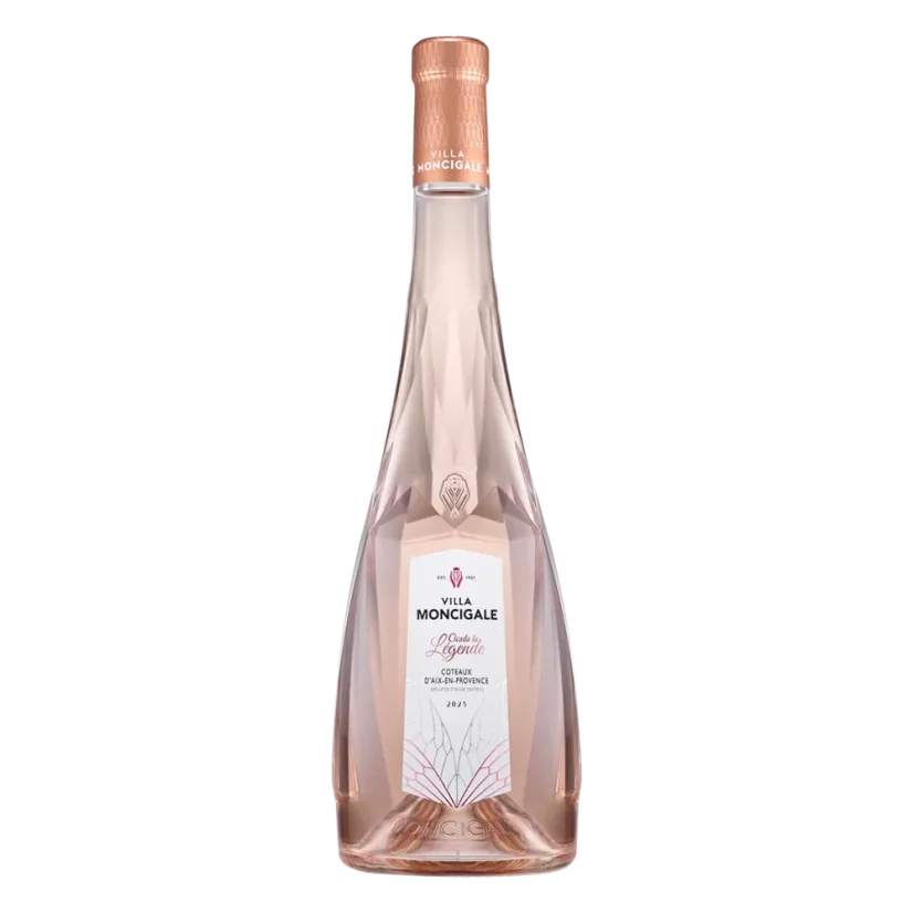 Villa Moncigale Cicada la Légende AOP Provence Rosé 2025 0,75l Villa Moncigale Cicada la Légende AOP Provence Rosé 2025 0,75l