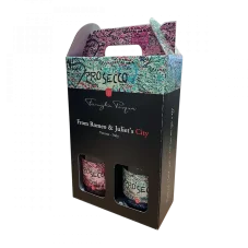 Pasqua PassioneSentimento giftbox Romeo & Juliet Prosecco 0,75l + Prosecco rosé 0,75l