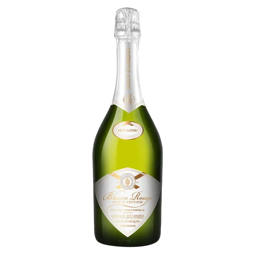 Sieur D'Arques "Blason Rouge" White Edition Crémant de Limoux Brut nature 0,75l