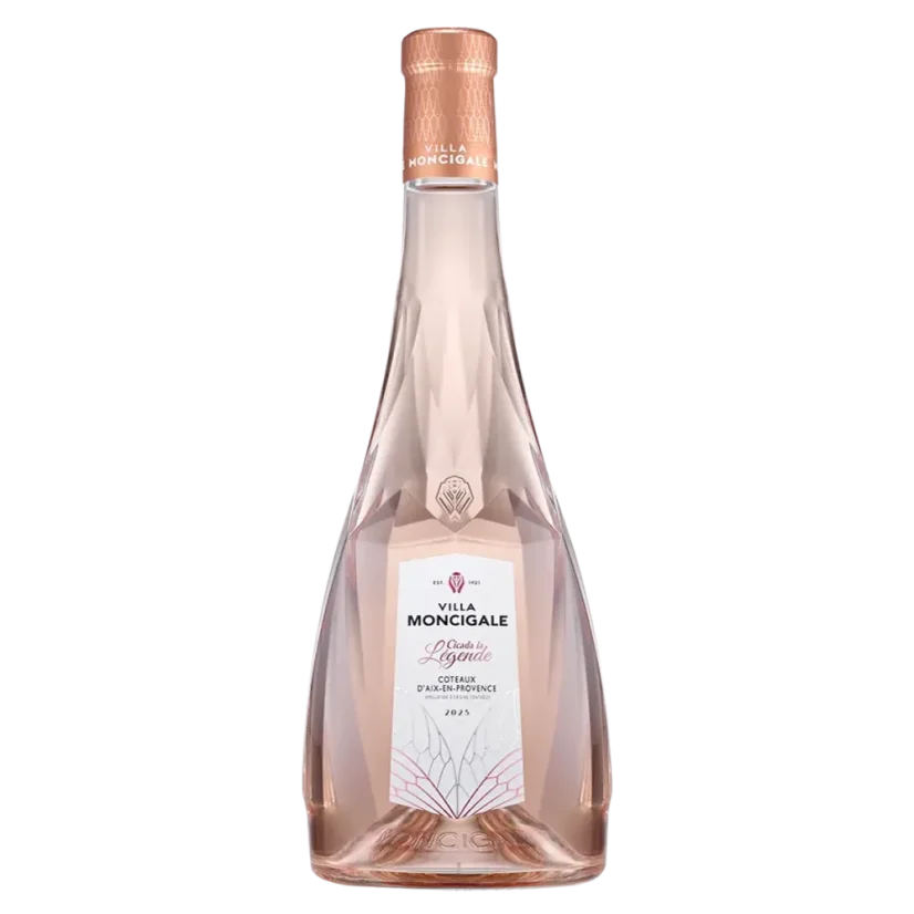 Villa Moncigale Cicada la Légende AOP Provence Rosé 2025 Magnum 1,5L Villa Moncigale Cicada la Légende AOP Provence Rosé 2025 Magnum 1,5L