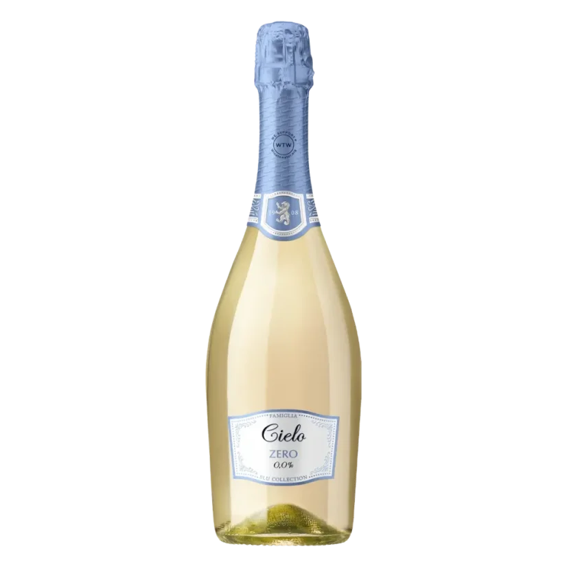 Cielo ZERO Bianco Sparkling Blu Collection 0,75l