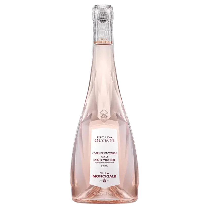 Villa Moncigale Cicada Olympe AOP Provence Rosé BIO 2025 Magnum 1,5L