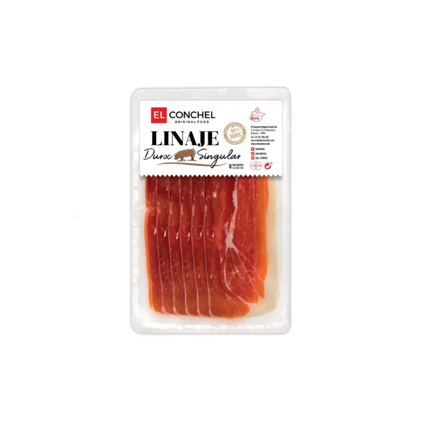 El Conchel Krájený Duroc jamón 90g El Conchel Krájený Duroc jamón 90g