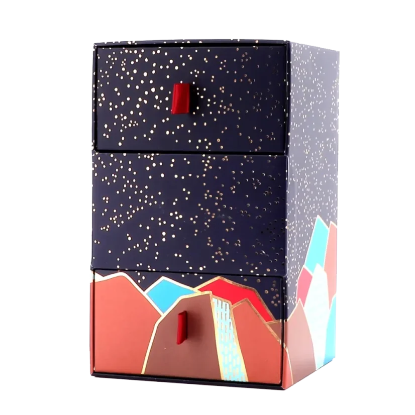 Vánoční dárkové balení 12 terin a riletů