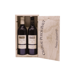 Puech-Haut Prestige dřevobox 2x0,75l