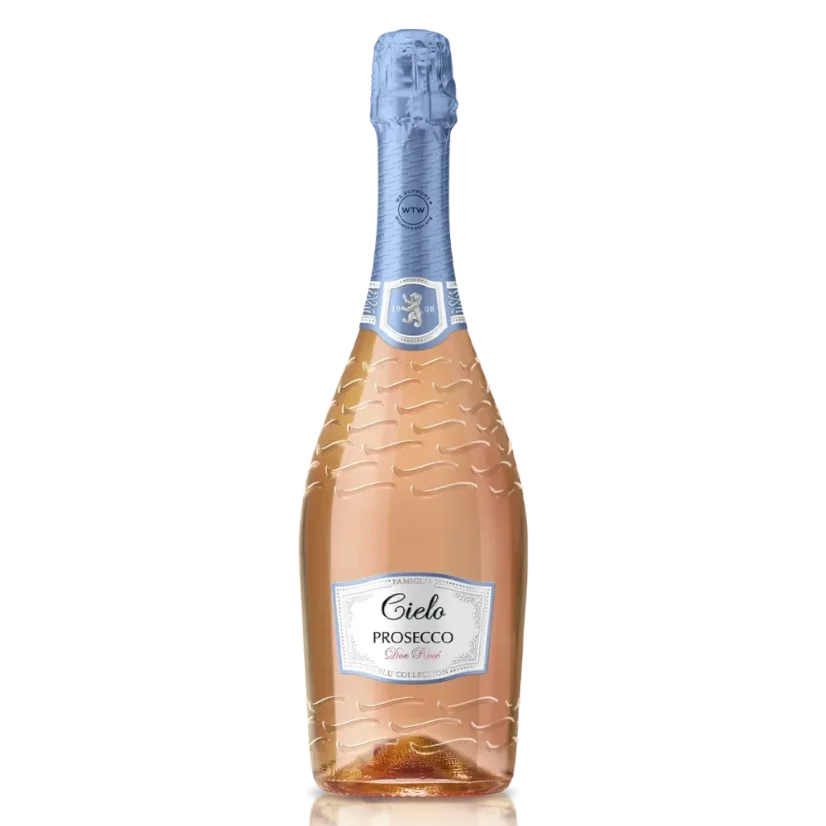 Cielo Prosecco Rosé Spumante Extra dry DOC Blu Collection 0,75l Cielo Prosecco Rosé Spumante Extra dry DOC Blu Collection 0,75l