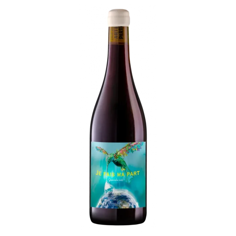 Artisans Partisans Les Naturels | Je fais ma part, Grenache Noir, Rouge BIO 2024 0,75l