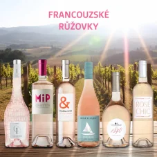 Kolekce francouzské růžovky 6x0,75l