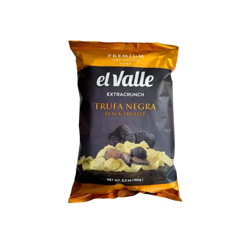 El Valle Bramborové chipsy s příchutí Černý lanýž 150g