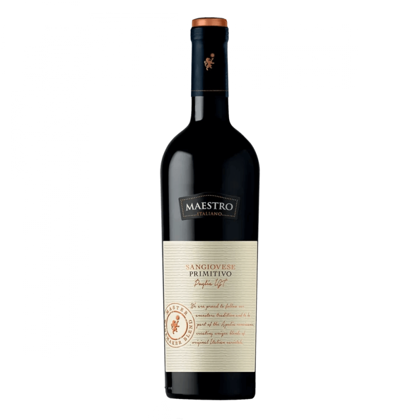 Vigne del Maestro Sangiovese Primitivo Puglia IGT 0,75l Vigne del Maestro Sangiovese Primitivo Puglia IGT 0,75l