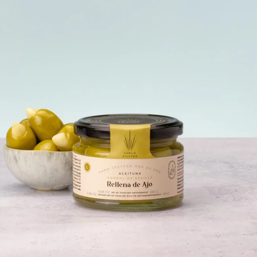 Don Gastronom Olivy Gordal s česnekem 280g