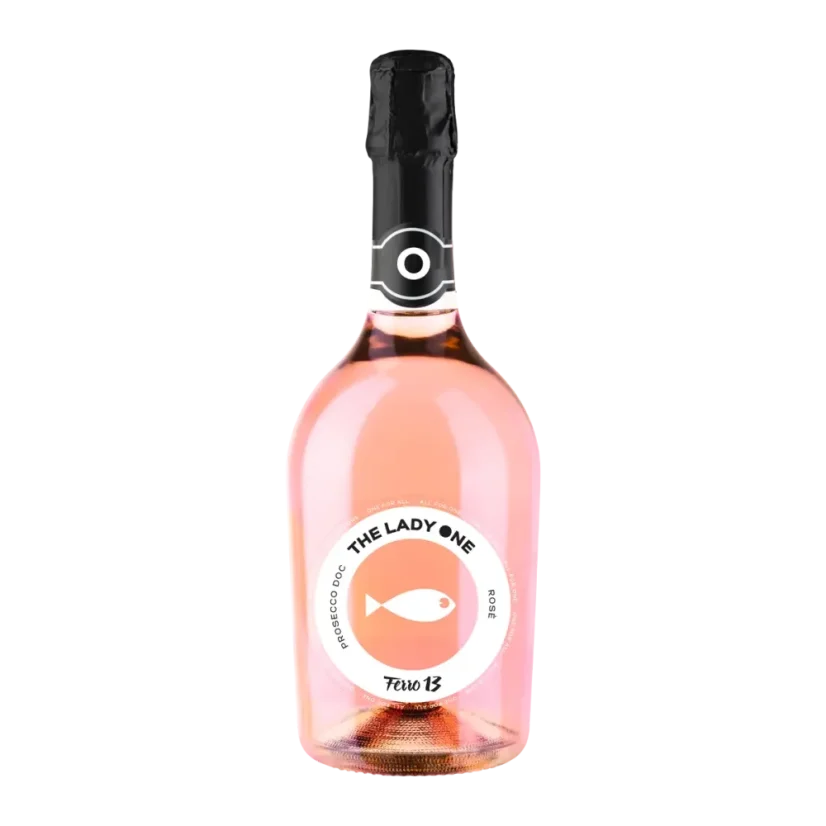 THE LADY ONE Prosecco Rosé BIO Ferro13 0,75l THE LADY ONE Prosecco Rosé BIO Ferro13 0,75l