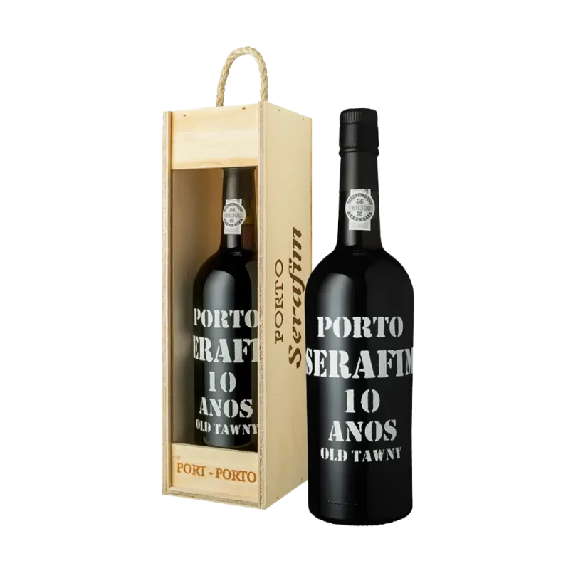 Serafim Porto 10 Anos Tawny v dřevěném boxu 0,75l