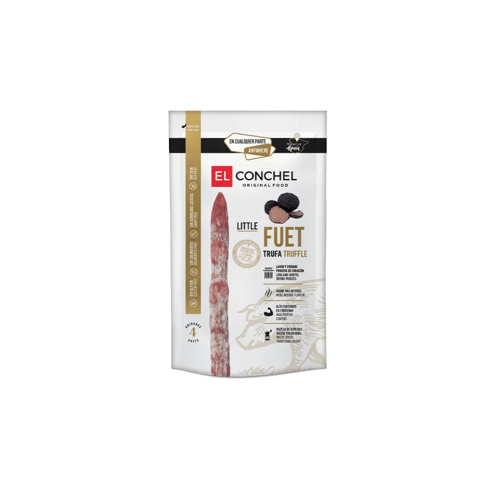 El Conchel Mini fuety s lanýžem 55g :: VinoHerink.cz