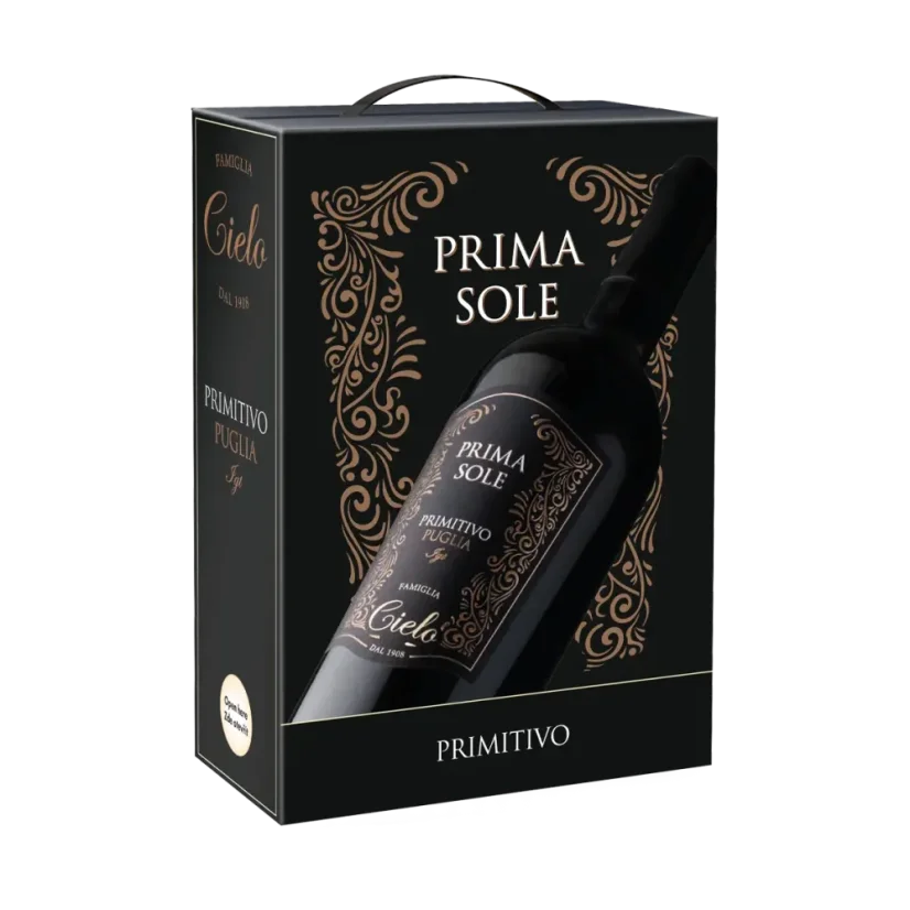 Cielo Primitivo Primasole, IGT Puglia BiB 3L