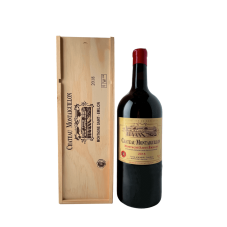 Dřevěná kazeta Château Montaiguillon Montagne St-Émilion 2018 3l