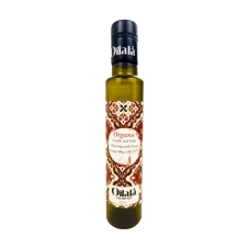 Oilala Extra panenský olivový olej s příchutí česneku a chilli BIO 250ml
