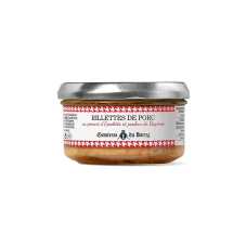 Rillettes z vepřového masa s pepřem Espelette a se šunkou Bayonne 140g
