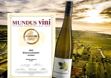 Winzer Krems získalo 3 medaile na Mundus Vini!