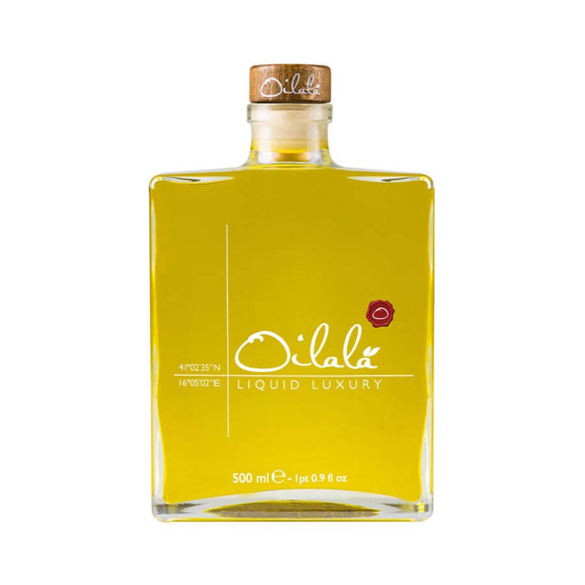 Oilala Extra Virgin Olive Oil Monovariety Coratina Liquid Luxury 500ml
