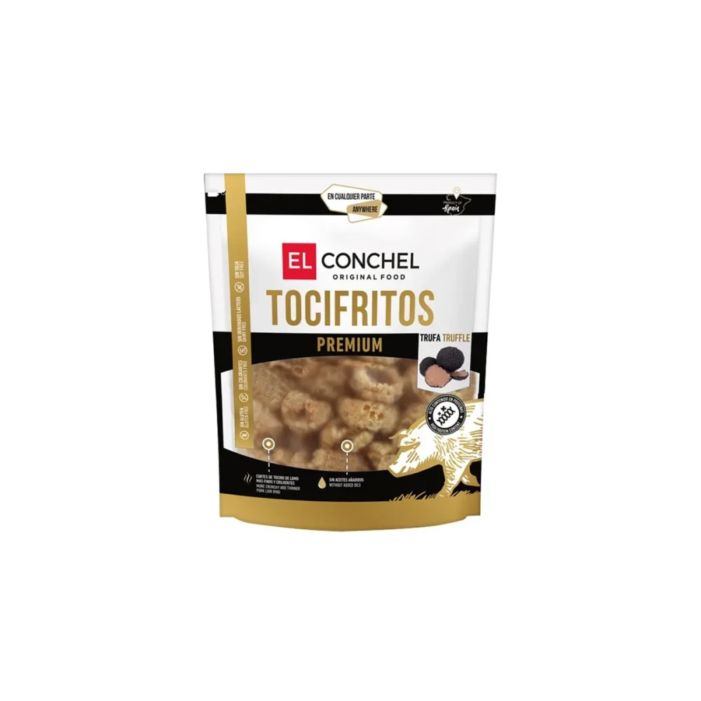 El Conchel Sušené vepřové škvarky s lanýžovou příchutí 150g ...